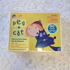 Peg + Cat Memory Card Game